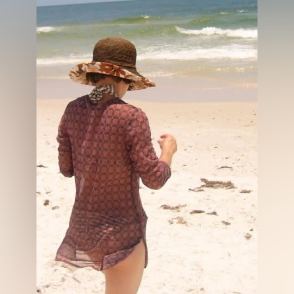 New York & Co sheer swim cover XSmall